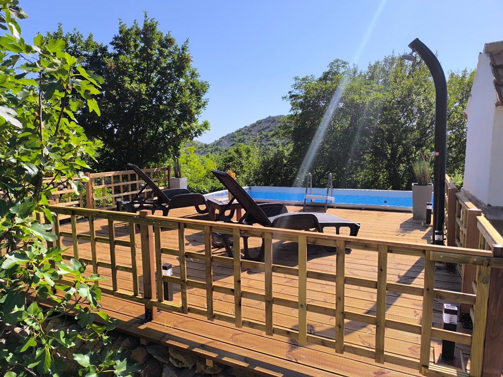 Holiday Home Lucija "" Private House With Pool "" Jablanac Exteriör bild