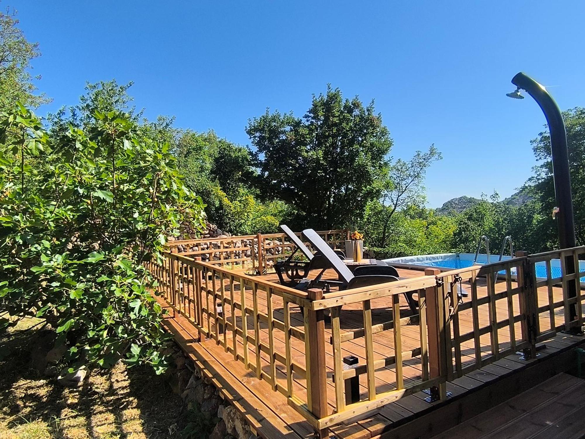 Holiday Home Lucija "" Private House With Pool "" Jablanac Exteriör bild